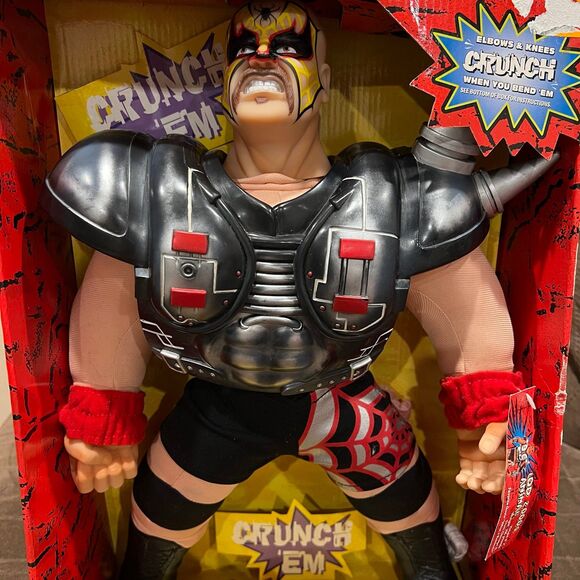 JAKKS WWF BONE CRUNCHIN' BUDDIES LEGION OF DOOM ANIMAL RARE - Picture 9 of 10